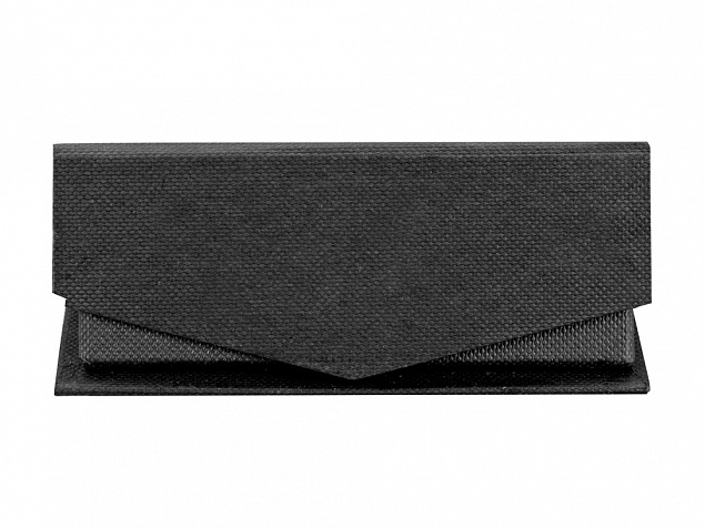 Подарочная коробка для флеш-карт треугольная, черный с логотипом в Нефтекамске заказать по выгодной цене в кибермаркете AvroraStore