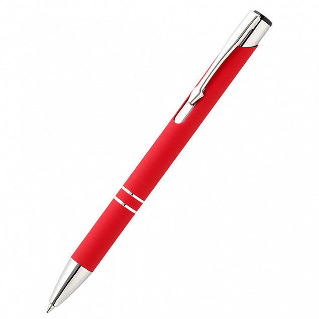 Ручка металлическая Molly - Красный PP с логотипом в Нефтекамске заказать по выгодной цене в кибермаркете AvroraStore