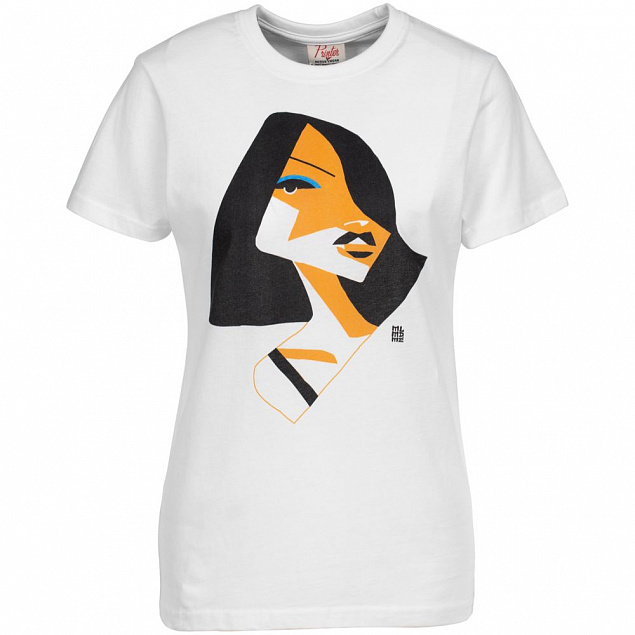 Футболка женская «Меламед. Sophie Ellis-Bextor», белая с логотипом в Нефтекамске заказать по выгодной цене в кибермаркете AvroraStore