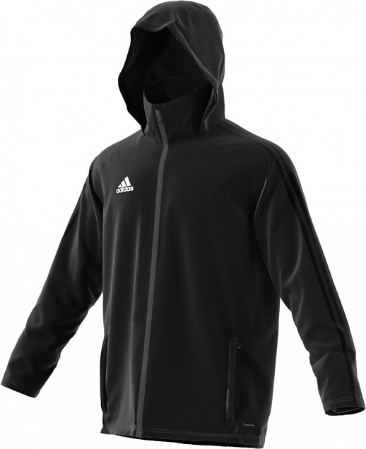 Куртка Condivo 18 Storm, черная с логотипом в Нефтекамске заказать по выгодной цене в кибермаркете AvroraStore