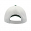 Бейсболка "Campus", белый/зеленый, 100%нейлон, 100% полиэстер, 244 г/м2 с логотипом в Нефтекамске заказать по выгодной цене в кибермаркете AvroraStore