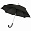 Зонт-трость Alu AC, черный с логотипом в Нефтекамске заказать по выгодной цене в кибермаркете AvroraStore