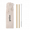 Бамбуковые палочки и щеточка в с логотипом в Нефтекамске заказать по выгодной цене в кибермаркете AvroraStore