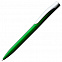 Ручка шариковая Pin Silver, зеленая с логотипом в Нефтекамске заказать по выгодной цене в кибермаркете AvroraStore