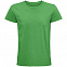 Футболка мужская Pioneer Men, ярко-зеленая с логотипом в Нефтекамске заказать по выгодной цене в кибермаркете AvroraStore