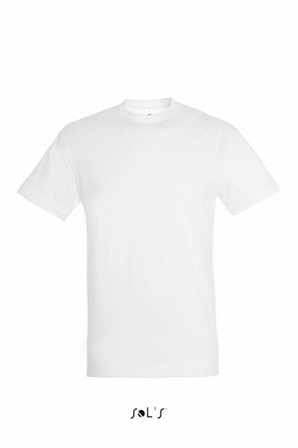 Фуфайка (футболка) REGENT мужская,Белый 3XL с логотипом в Нефтекамске заказать по выгодной цене в кибермаркете AvroraStore