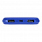 Внешний аккумулятор Uniscend All Day Compact 10 000 мАч, синий с логотипом в Нефтекамске заказать по выгодной цене в кибермаркете AvroraStore