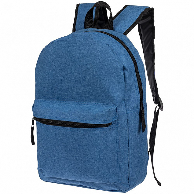 Рюкзак Melango, синий с логотипом в Нефтекамске заказать по выгодной цене в кибермаркете AvroraStore