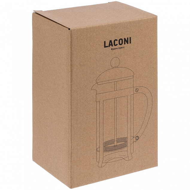 Френч-пресс Laconi с логотипом в Нефтекамске заказать по выгодной цене в кибермаркете AvroraStore