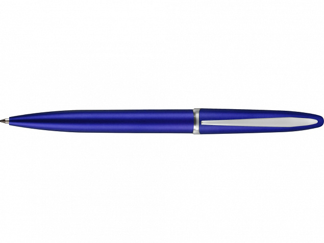 Ручка шариковая Империал, синий металлик с логотипом в Нефтекамске заказать по выгодной цене в кибермаркете AvroraStore