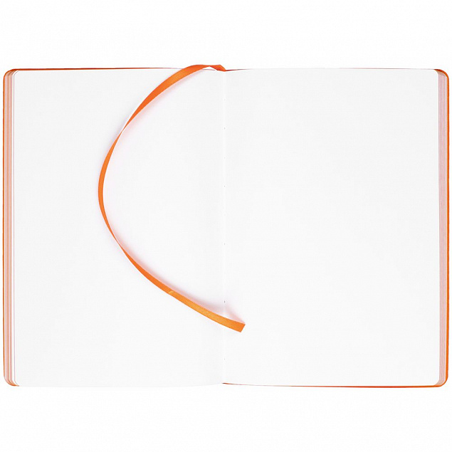 Блокнот Flex Shall, оранжевый с логотипом в Нефтекамске заказать по выгодной цене в кибермаркете AvroraStore