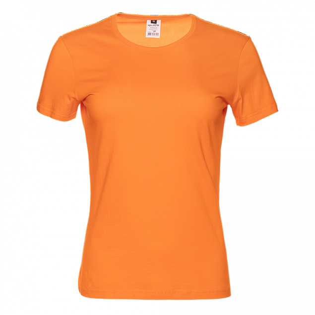 Футболка женская 02W Оранжевый с логотипом в Нефтекамске заказать по выгодной цене в кибермаркете AvroraStore