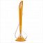 Ручка шариковая MEMO LEVISTOR CORD ICE, оранжевый/белый с логотипом в Нефтекамске заказать по выгодной цене в кибермаркете AvroraStore