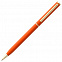 Ручка шариковая Hotel Gold, ver.2, оранжевая с логотипом в Нефтекамске заказать по выгодной цене в кибермаркете AvroraStore
