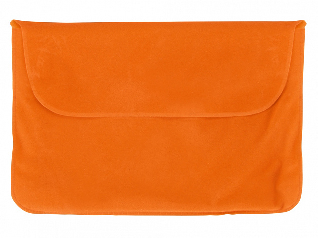 Подушка надувная базовая, оранжевый с логотипом в Нефтекамске заказать по выгодной цене в кибермаркете AvroraStore