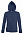 Толстовка женская на молнии с капюшоном Seven Women 290, серый меланж с логотипом в Нефтекамске заказать по выгодной цене в кибермаркете AvroraStore