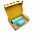 Набор Hot Box C yellow G (желтый) с логотипом в Нефтекамске заказать по выгодной цене в кибермаркете AvroraStore
