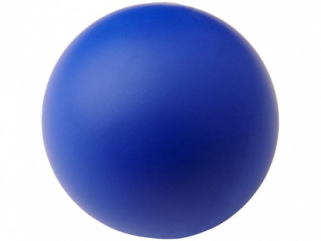 Антистресс Мяч, ярко-синий с логотипом в Нефтекамске заказать по выгодной цене в кибермаркете AvroraStore