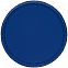 Лейбл из ПВХ с липучкой Menteqo Round, синий с логотипом в Нефтекамске заказать по выгодной цене в кибермаркете AvroraStore