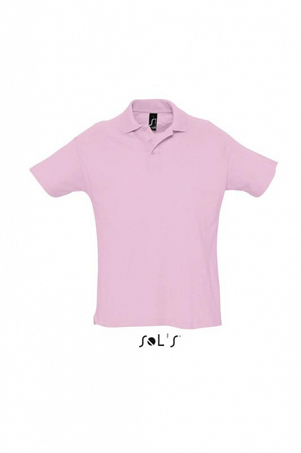 Джемпер (рубашка-поло) SUMMER II мужская,Розовый L с логотипом в Нефтекамске заказать по выгодной цене в кибермаркете AvroraStore