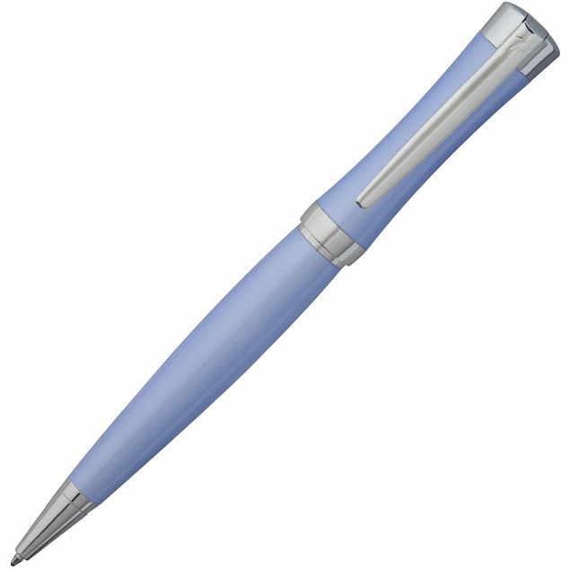 Ручка шариковая Desire, голубая с логотипом в Нефтекамске заказать по выгодной цене в кибермаркете AvroraStore