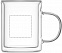 Сублимационная кружка с двойным с логотипом в Нефтекамске заказать по выгодной цене в кибермаркете AvroraStore