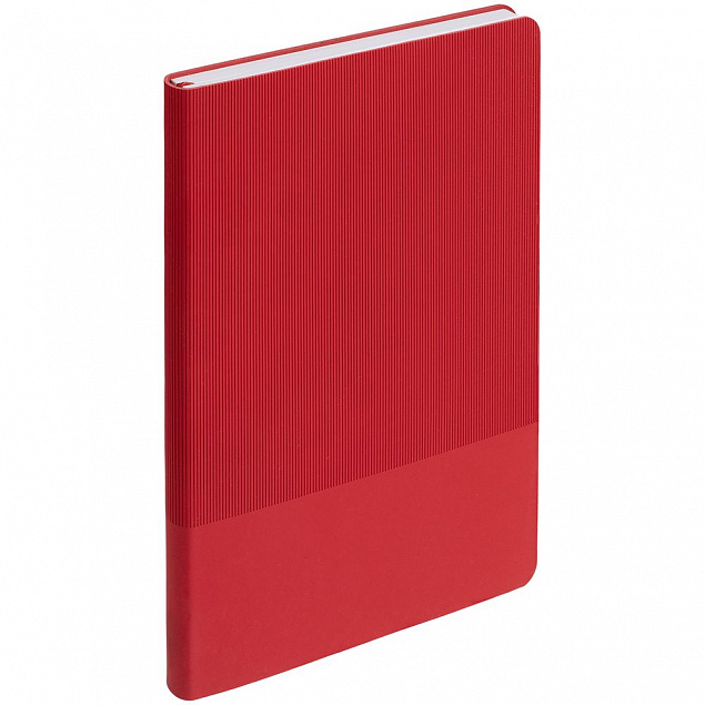 Ежедневник Vale, недатированный, красный с логотипом в Нефтекамске заказать по выгодной цене в кибермаркете AvroraStore