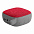 Беспроводная колонка Chubby, серая с красным с логотипом в Нефтекамске заказать по выгодной цене в кибермаркете AvroraStore