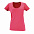 Футболка женская METROPOLITAN, розовая (коралловая) с логотипом в Нефтекамске заказать по выгодной цене в кибермаркете AvroraStore