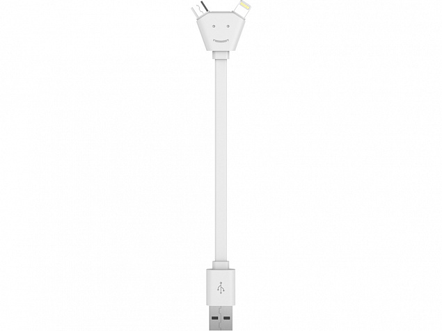 USB-переходник XOOPAR Y CABLE с логотипом в Нефтекамске заказать по выгодной цене в кибермаркете AvroraStore