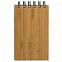 Блокнот на кольцах Bamboo Simple с логотипом в Нефтекамске заказать по выгодной цене в кибермаркете AvroraStore