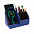 Настольный органайзер Prestige c беспроводной зарядкой - Синий HH с логотипом в Нефтекамске заказать по выгодной цене в кибермаркете AvroraStore