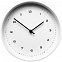 Часы настенные White, белые с логотипом в Нефтекамске заказать по выгодной цене в кибермаркете AvroraStore