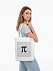 Холщовая сумка «Почти полный Пи», молочно-белая с логотипом в Нефтекамске заказать по выгодной цене в кибермаркете AvroraStore