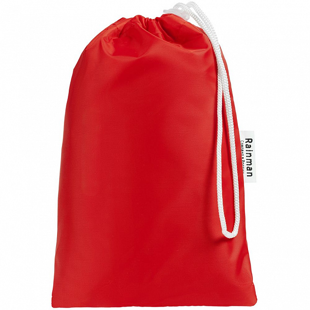 Дождевик «СКА», красный с логотипом в Нефтекамске заказать по выгодной цене в кибермаркете AvroraStore