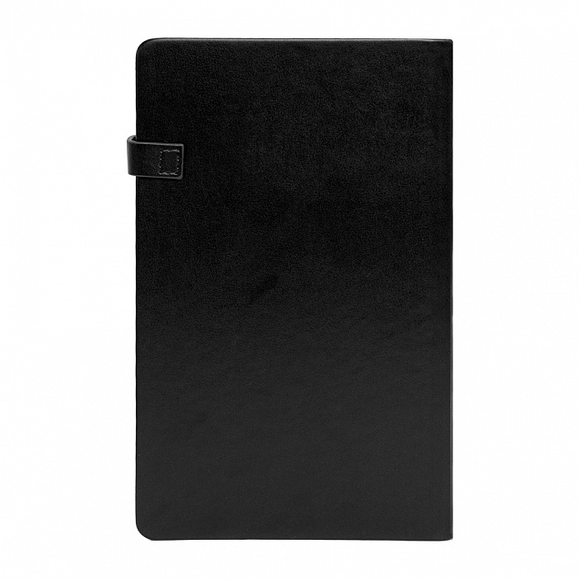 Ежедневник недатированный Spirit , А5, черный, кремовый блок с логотипом в Нефтекамске заказать по выгодной цене в кибермаркете AvroraStore