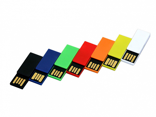USB 2.0- флешка промо на 8 Гб в виде скрепки с логотипом в Нефтекамске заказать по выгодной цене в кибермаркете AvroraStore