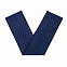 Шарф Gourji "Византийский орнамент" 40x195 шерсть синий с логотипом в Нефтекамске заказать по выгодной цене в кибермаркете AvroraStore