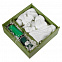 Коробка деревянная, зеленая с логотипом в Нефтекамске заказать по выгодной цене в кибермаркете AvroraStore