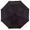 Автоматический ветрозащитный карманный зонт ORIANA, черный с логотипом в Нефтекамске заказать по выгодной цене в кибермаркете AvroraStore