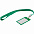 Карман для бейджа с лентой Staff, серый с логотипом в Нефтекамске заказать по выгодной цене в кибермаркете AvroraStore