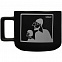 Чашка «Леон», черная с логотипом в Нефтекамске заказать по выгодной цене в кибермаркете AvroraStore
