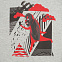 Футболка женская «Преодолень», серый меланж с логотипом в Нефтекамске заказать по выгодной цене в кибермаркете AvroraStore