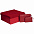 Набор Daily Elegance, красный с логотипом в Нефтекамске заказать по выгодной цене в кибермаркете AvroraStore