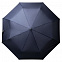 Складной зонт Palermo, темно-синий с логотипом в Нефтекамске заказать по выгодной цене в кибермаркете AvroraStore