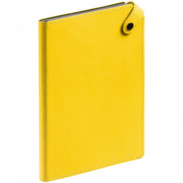 Ежедневник Angle, недатированный, желтый с логотипом в Нефтекамске заказать по выгодной цене в кибермаркете AvroraStore