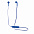 Беспроводные наушники, синий с логотипом в Нефтекамске заказать по выгодной цене в кибермаркете AvroraStore