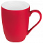 Кружка керамическая 300 мл, красная с логотипом в Нефтекамске заказать по выгодной цене в кибермаркете AvroraStore