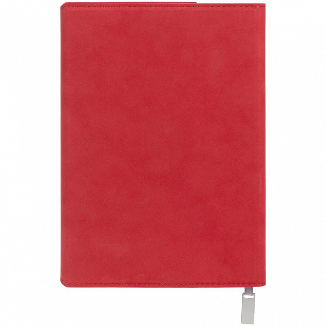 Ежедневник Grace, недатированный, красный с логотипом в Нефтекамске заказать по выгодной цене в кибермаркете AvroraStore