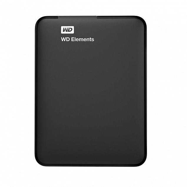 Внешний диск WD Elements, USB 3.0, 1Тб, черный с логотипом в Нефтекамске заказать по выгодной цене в кибермаркете AvroraStore